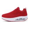 Size 36 36-37 Woman White Shoes With Heels Oxford Sneakers Autumn High Heels Silver Sport Famous Branded Choes Sport Idea