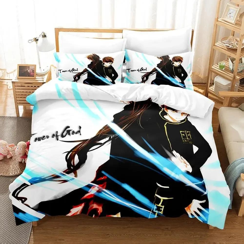 Tower Of God Bedding Set Single Twin Full Queen King Size Bed Set Adult Kid Bedroom Duvet cover Sets Anime Bed Sheet Set