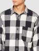 Gelato Pique Robuchon Check Flannel Size PMFT224995 Joël Men's Shirt, Black, M,