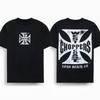 West Coast Choppers Core Logo T-Shirt Men Women Oversized Streetwear Y2k Retro Hip Hop Harajuku Short Sleeve Casual Loose Female Male Clothing