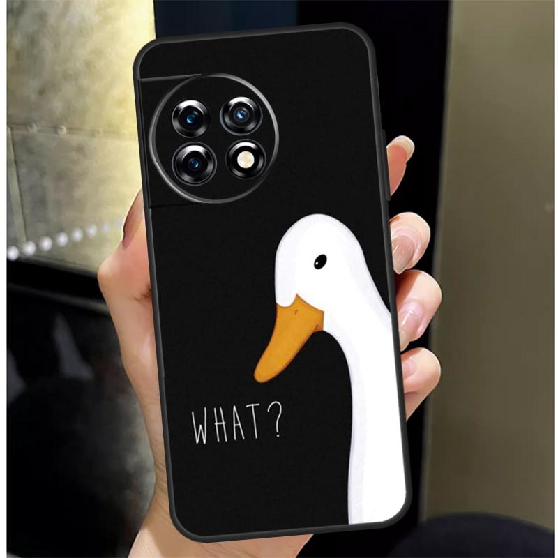 

Cartoon Cute Goose Cover For OnePlus Nord CE 4 2 3 Lite N10 N20 N30 OnePlus 13 12 11 10 Pro 10T 8T 12R 13R Case OnePlus Nord CE4Lite
