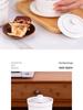 Commercial Ceramic Double Boiler Stew Pot with Lid - Single-Serve Egg Custard & Dessert Cup for Home or Restaurant Use