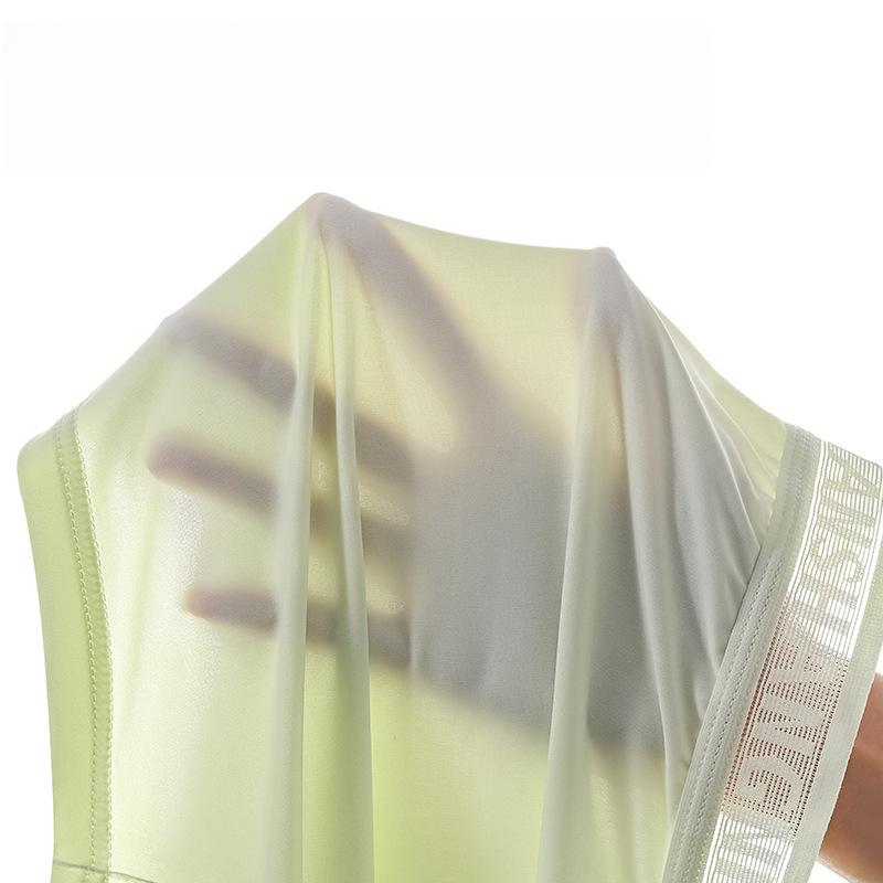 4pcs Men's Summer Ice Silk Underwear Teenagers' Square Shorts Students' Breathable Quick Drying Flat Shorts Boxer Brief