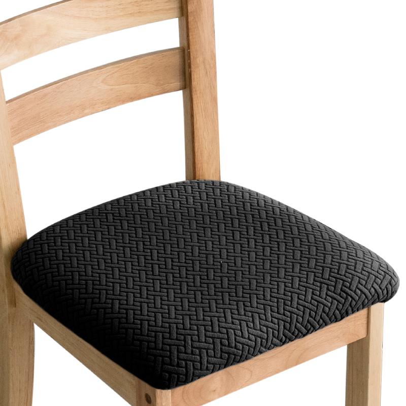 1PC Elastic Dining Chair Seat Cover, Detachable, Washable, Reusable, Seat Cushion, Dining Chair Cushion Cover