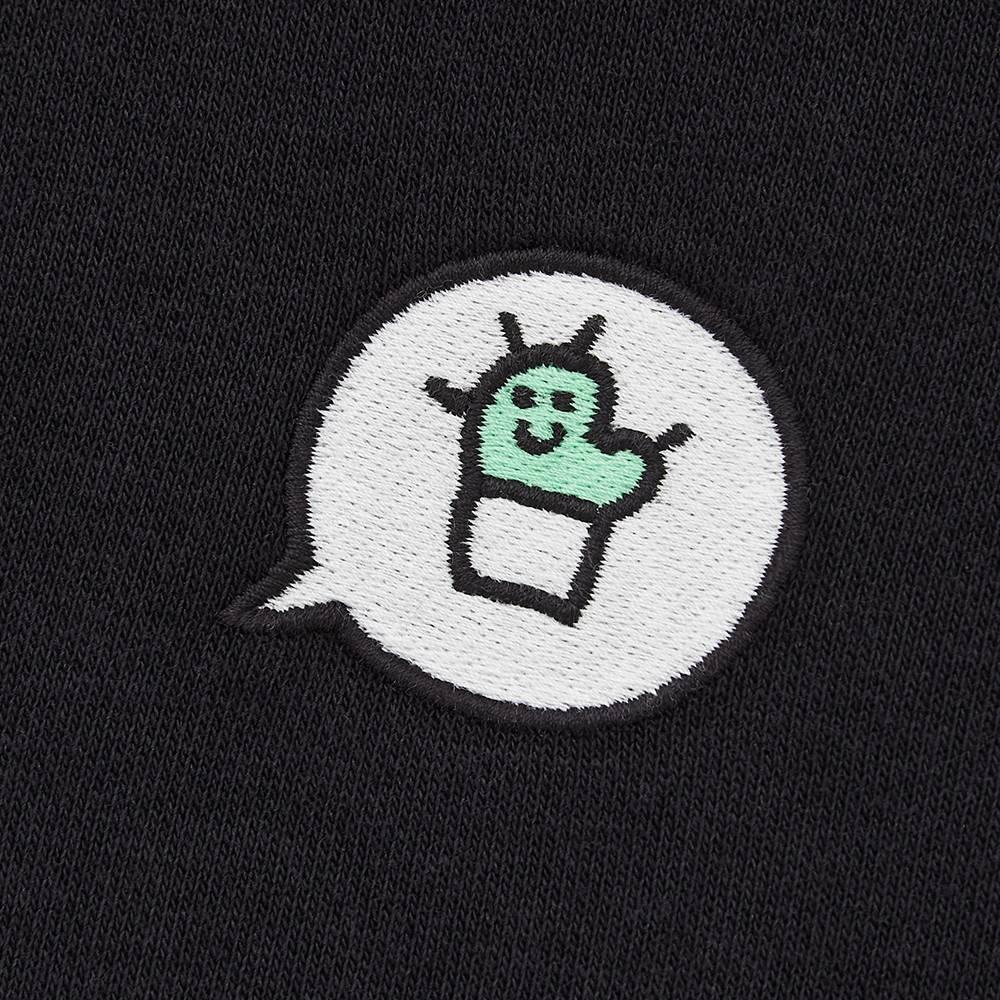 UNIQLO Drawstring Cartoon Hoodie Unisex hoodies Black 435439-09