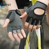 Halbfingerhandschuhe Motorrad Fitness Elektrofahrrad Bodybuilding Atmungsaktiv Rutschfest guantes ciclismo Radhandschuhe Herren Damen
