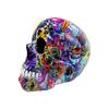 Halloween-Atmosphäre Rendering Schädel Harzornamente Feiertagsgeheimräume Horror Bunte Knochendekorationen Harzhandwerk Geschenke