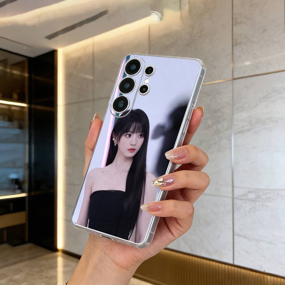 Actress Tian Xiwei Clear Phone Case for Samsung S25, S24, S21, S22, S23, S30, Ultra, S20, Plus, FE, Lite