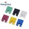 100/300PCS Pitch Jumper Shorted Cap & Headers & Wire Housings 2.54MM SHUNT Black Yellow White Green Red Blue for TZT Module