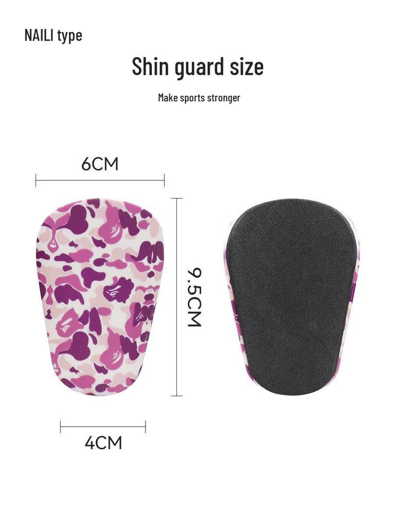Mini Star 2nd Gen Lightweight Shin Guards for Adults & Kids - Professional Football Protective Gear