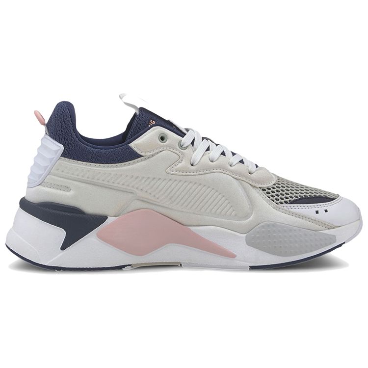 Puma Unisex RS-X Softcase Sneakers White Navy Pink 369819-11