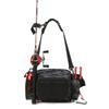 MultiPockets Fishing Gear Carrying Bags Heavy Duty Fishing Tackle Bags Outdoor Portable Oxfords Cloth Shoulder Bags