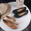 Yuzhihao Closed Heel Women's Low Heel Solid Color Summer Sandals