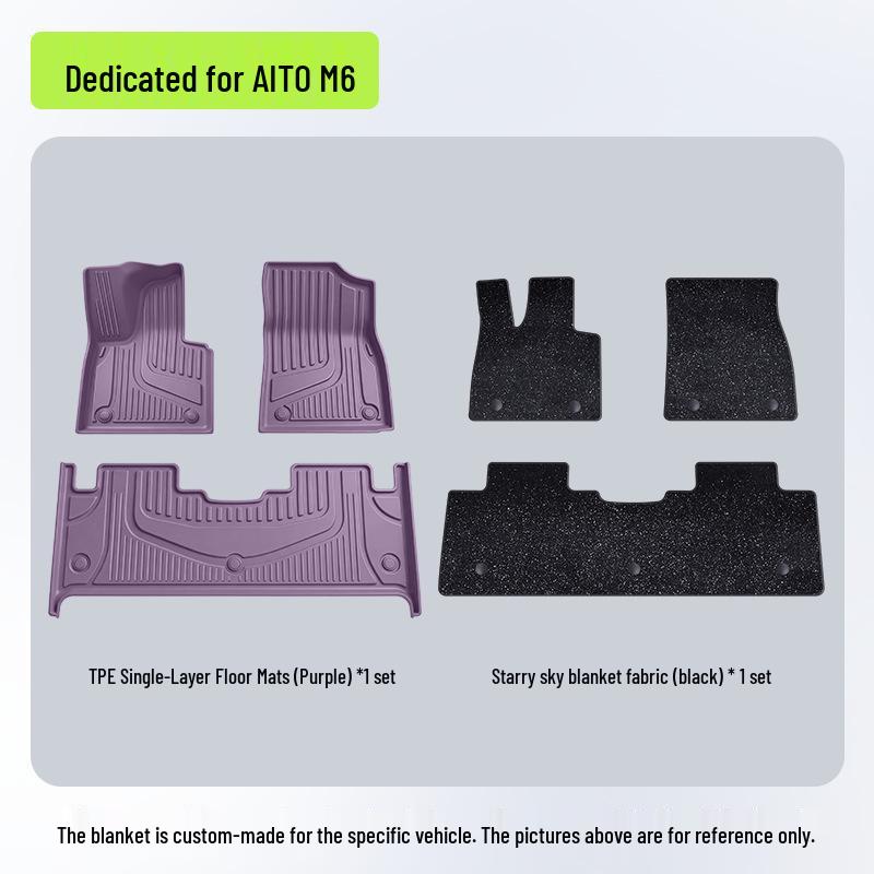 AITO M6 TPE2026 Floor and Trunk Mats for New Model Huawei Car Interior