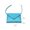 Genuine Leather Mini Crossbody Bag for Women Envelope Style Phone Purse