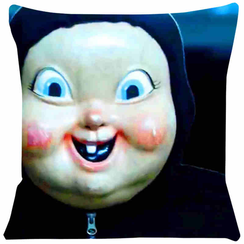 Happy Death Day Cushion Cover Decorative Pillowcase Chair Seat Square Car Pillow Cover Home Living Textile SJ208
