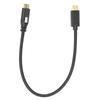 USB 3.1 Cable C to C Male to Femal with Fixing NutApprox 11.8in Long USB C to USB C Cable for Phone Laptop ChargerUSB C