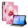 For Infinix Xpad 20 Leather Case Pattern Printed Stand Tablet Cover with Card Slots