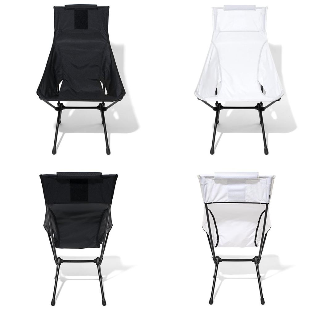 Helinox Tactical Sunset Chair Japanese Relaxing Foldable Polyester [Authorized Distributor] Lightweight, (Black)