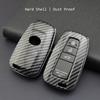 Carbon Fiber Smart Key Fob Cover Case For Toyota RAV4 Camry CHR Prado Avalon