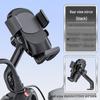 Bicycle and Motorcycle Phone Holder for Navigation and Delivery Riders - Compatible with Cars, Electric Scooters, and Vehicles