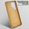 For Samsung Galaxy S24 Ultra Magnetic Case Retro Jeans Texture PU+PC Phone Cover