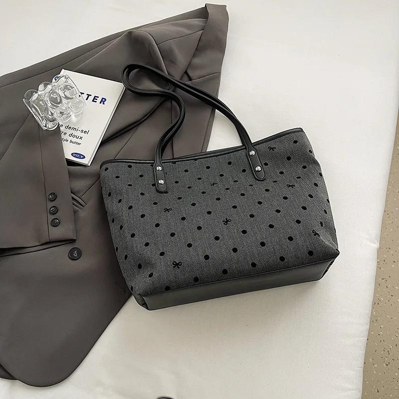 Neue modische Schulter-Umhängetasche mit großem Fassungsvermögen für Damen, Tragetasche, Koreanische Version der Trendtasche