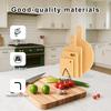4-Slot Metal Cutting Board Stand Kitchen Storage Rack Divided Organizer For Cutting Boards Kitchen For Cutting Boards For Easy