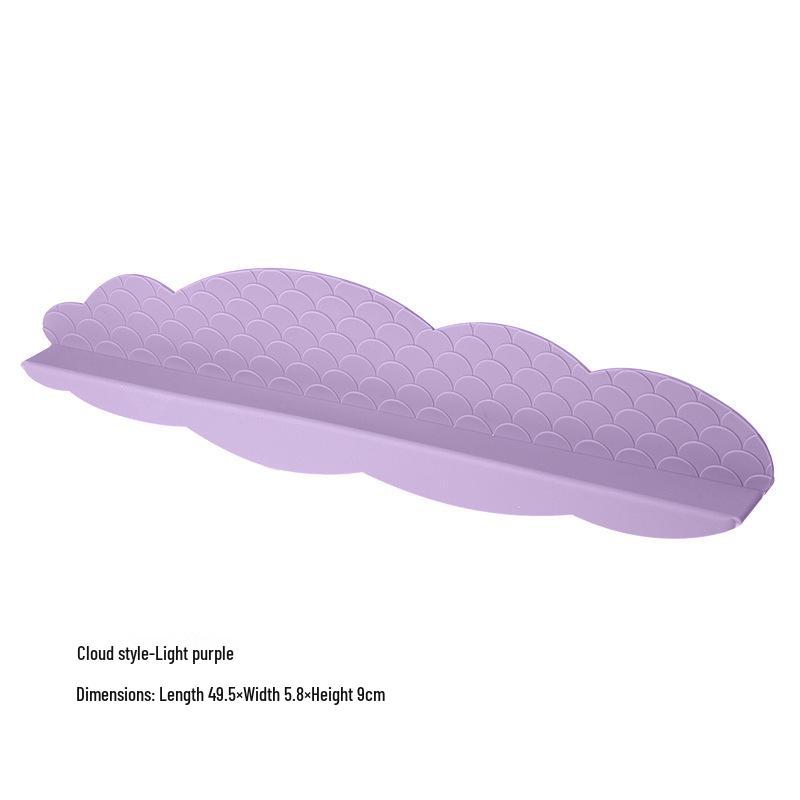 Korean Silicone Sink Splash Guard - Anti-Splash Strip with Suction Cup for Kitchen Countertops