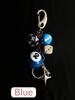 Star Dice Black Eight Ball Pendant Bag Pendant Handmade Diy Pendant Ornaments Suitable for Car Decorations Cool Bag Charm