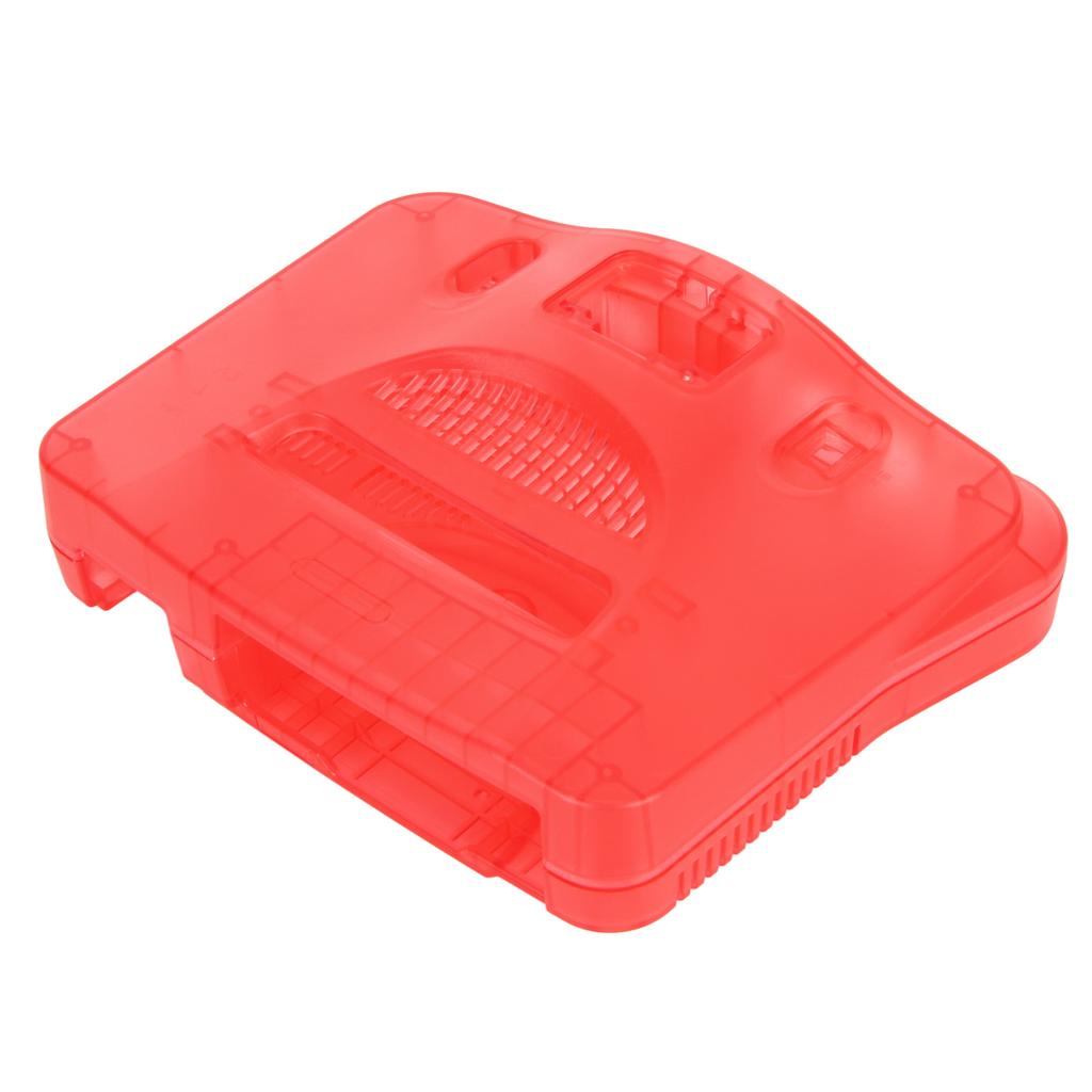 Retro Video Game Console Translucent Case Professional Dustproof Thickened Game Console Protective   for N64 Console