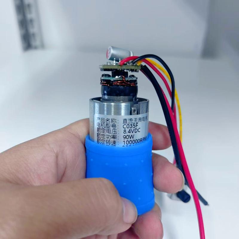 Brushless Modor DC 7.4-8.4V Low Pressure 100000 rpm High Speed Fan