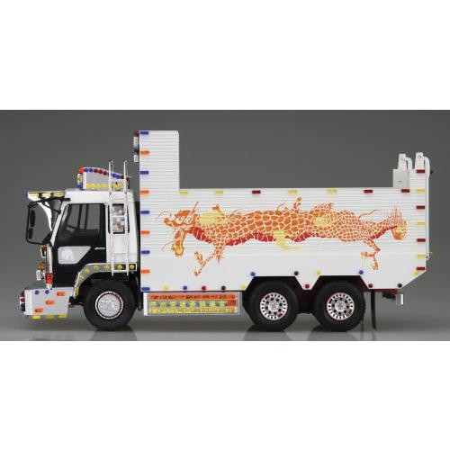 Aoshima Bunka Kyozai 1/32 Value Decotora Series SP Kunie Bojo (Deep Box Dump Truck) Plastic Model