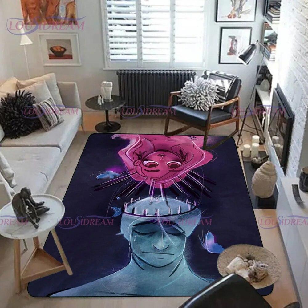Cartoon Comics Lore Olympus Tištěný koberec Koberec do obývacího pokoje Ložnice Dekorace pohovky Šatna pro dospělé Protiskluzová podložka na podlahu