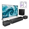 ULTIMEA Dolby Atmos Soundbar for TVs, 5.1-Channel Speakers, 3D Surround Sound with Subwoofer, 410W Peak Power, Enhanced Bass, HDMI eARCAUXOptical
