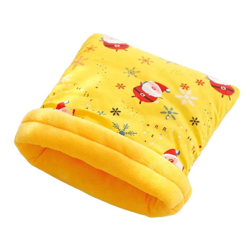 Warm Hamster Sleeping Bag, Mouse Nest, Hidden Bag, Small Animals Squirrel Sleeping Bed, Winter Sack Cage