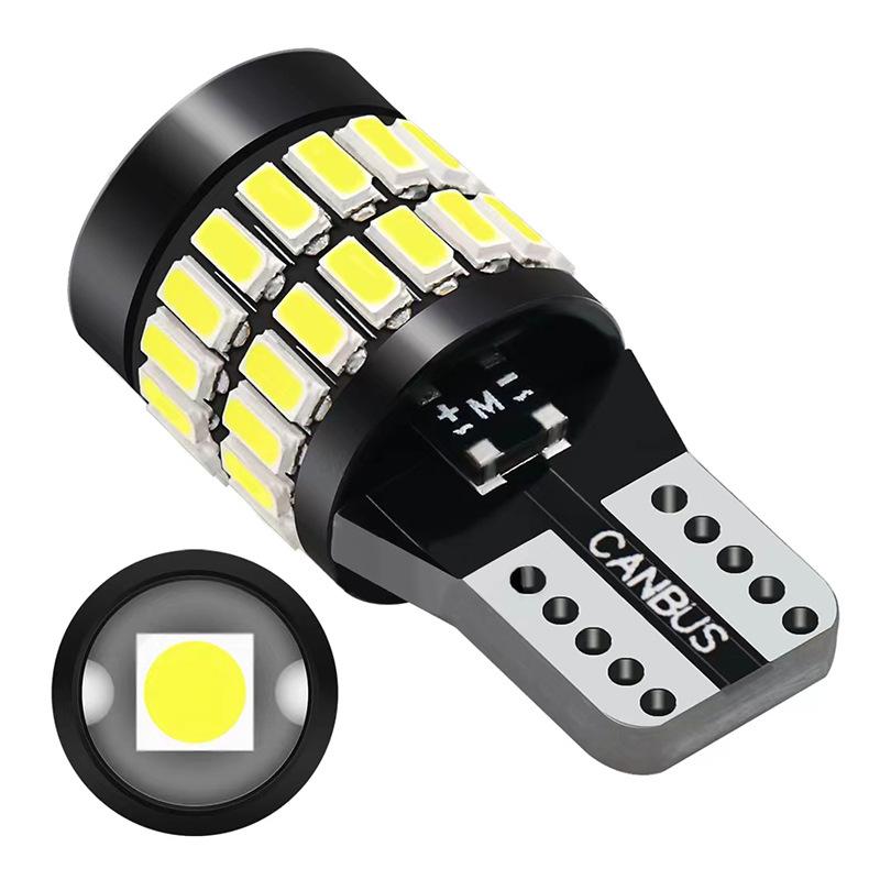 36SMD 3014 3030 Car Bulb LED Car Light T10 Side Light Decoder Table Lamp License Plate Light White