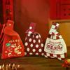 Horse Year Knitted Storage Bag Large Capacity Portable Handbag New Year Casual Tote Bag For Daily Matching And Outings