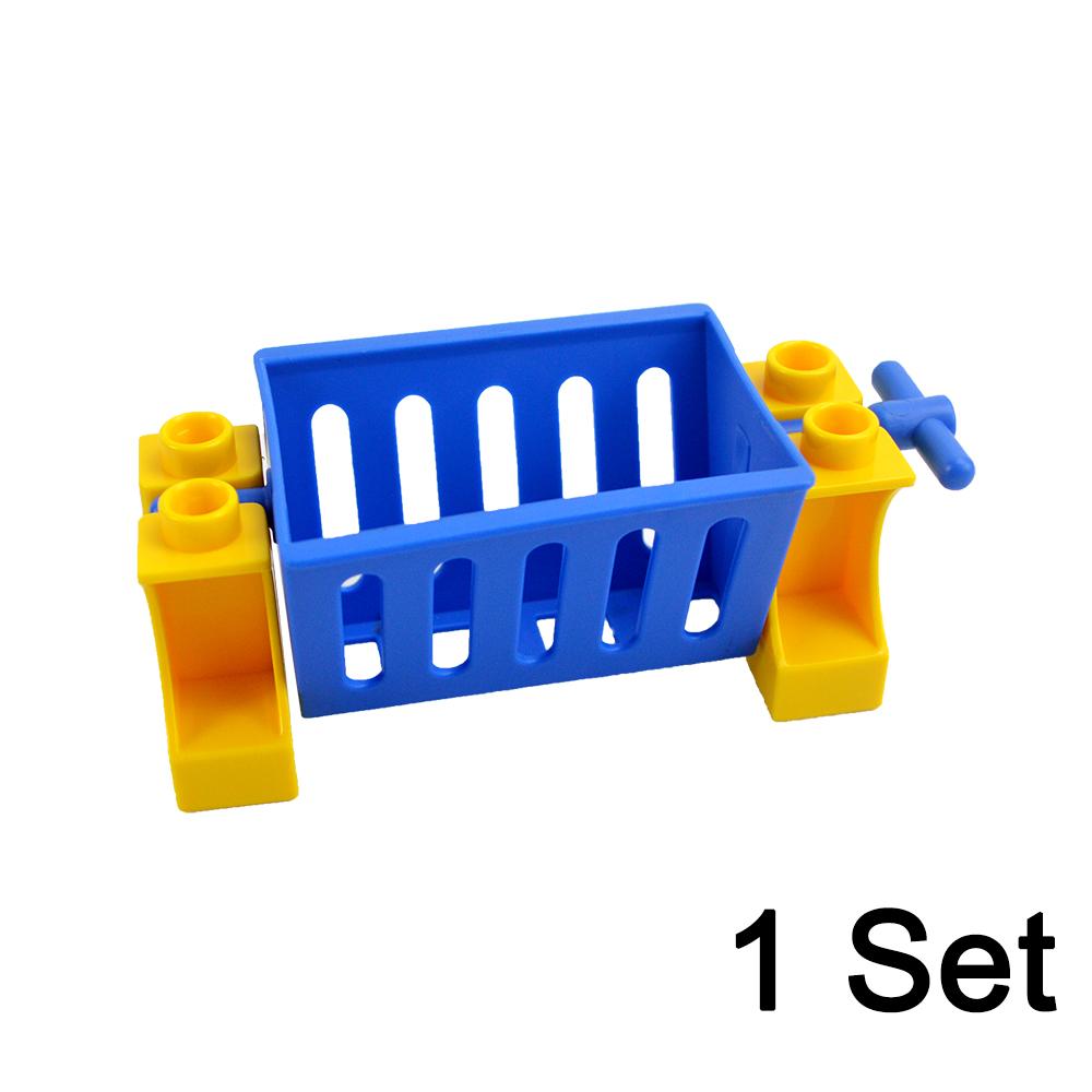 Double Sided Plate Creative Large Particle Double Floors Building Block BasePlate DIY Bricks Compatible Big Size Kid Toy Duploes