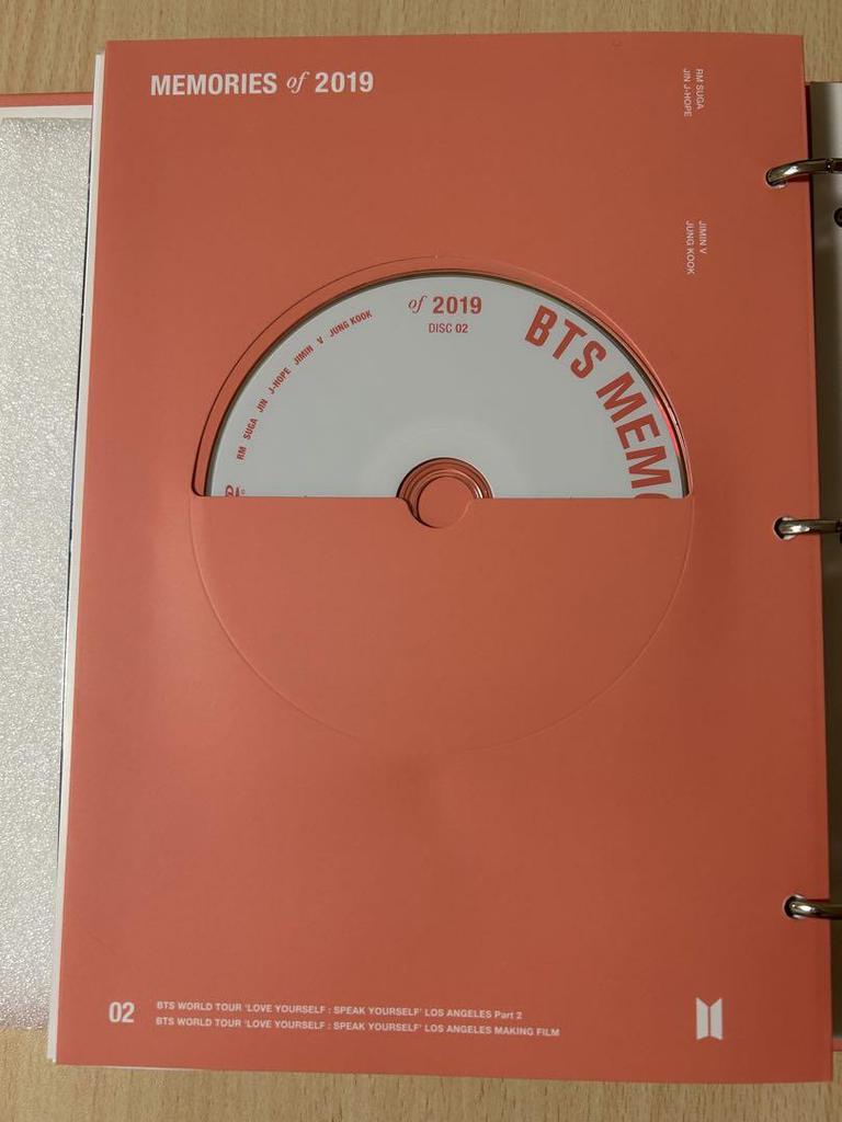 [USED] BTS MEMORIES of 2019 DVD Set