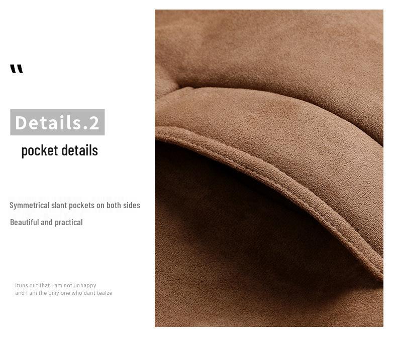 2024 Autumn/Winter Women's Thickened Lambswool & Deer Skin Jacket - Z5152