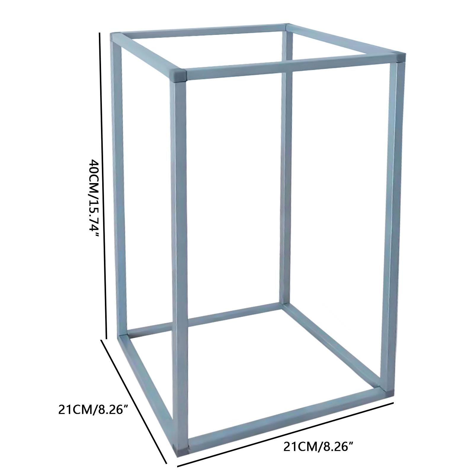 

11Pcs 40cm Metal Plating Floral Decor Vase Floor Column Stand Road Lead Wedding Supply For Pre-Function Area Layout Solid Color синий