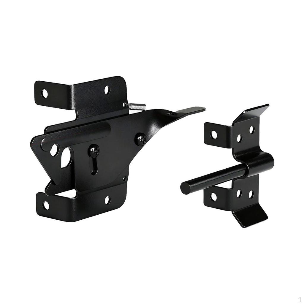 Gate Latch, DIY, Reliable, Lockable, Decorative, Professional, Easy To Install, Versatile, Stable,