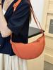 Women's Lightweight Nylon Dumpling Crossbody Bag - Trendy Japanese Style Shoulder Bag