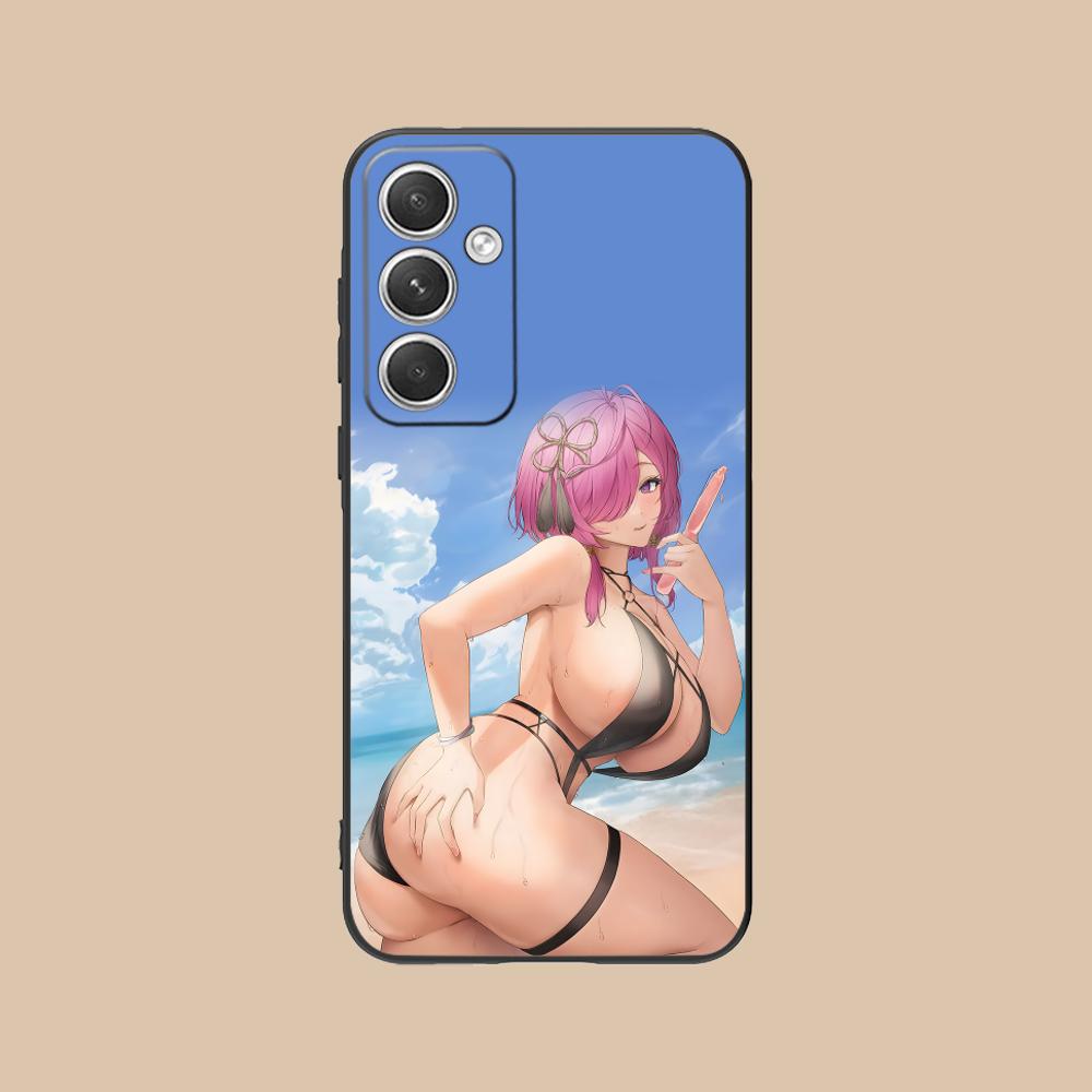 Wuthering Waves Taoqi Mobile Phone Case for Samsung Galaxy S25 S24 S23 S22 S21 S20 Note20 Plus FE Ultra Colorful Cover Luxury