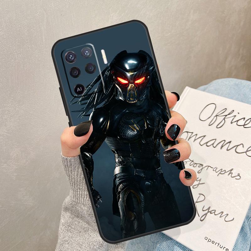 Alien Vs Predator Case For Oppo A54 A74 A94 A17 A57 A77 A76 A16 A96 A18 A60 A80 A40 A38 A58 A78 A98 A15 A5 Pro