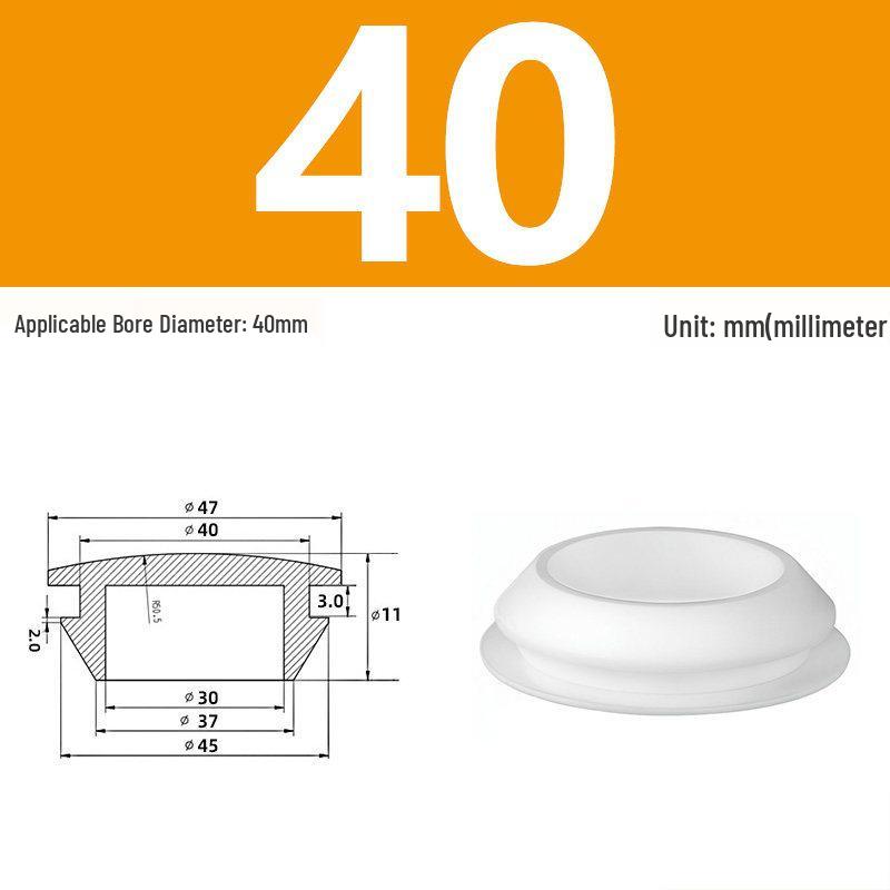 High-Temp Resistant Silicone Rubber Stopper with Card Slot Sealing Cap
