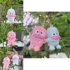 Cute Cartoon Plush Fish Monster Doll Keychain Lovely 13cm Soft Toy For Kids