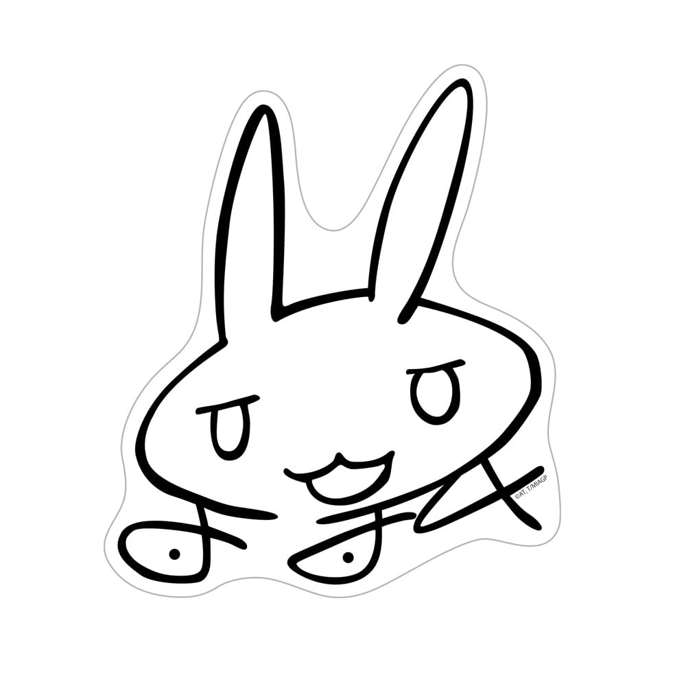 Cospa Made in The Golden Land of the Blazing Sun Signature Outdoor Sticker [Official] Abyss Nanachi s белый