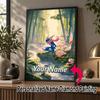 Personalized Greninja Diamond Art Custom Name 5D Diamond Painting Full Drill DIY Craft